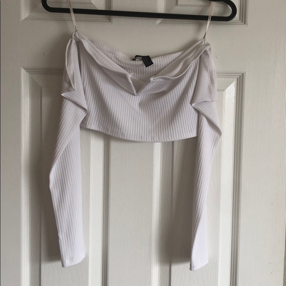 White Crop Top